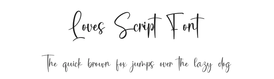 Loves Script Font by inermediaSTUDIO — Script Handwritten Font