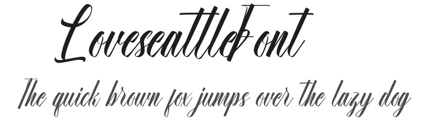 Loveseattle Font by nihstudio — Script Handwritten Font