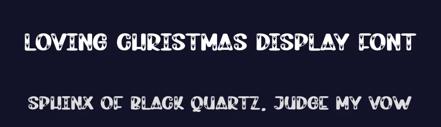 Loving Christmas Display Font by andikastudio — Display Font — thumbnail 2