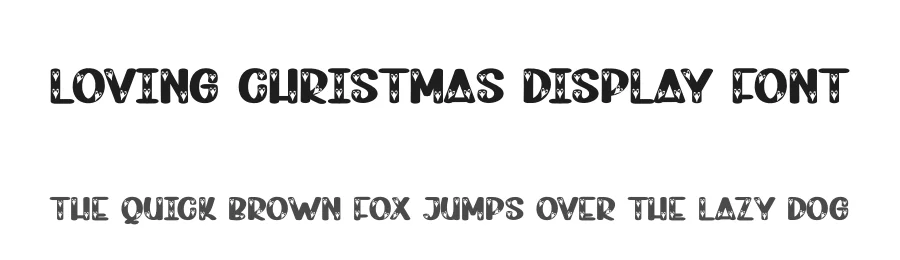 Loving Christmas Display Font by andikastudio — Display Font