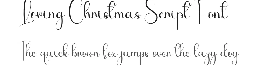 Loving Christmas Script Font by andikastudio — Script Handwritten Font