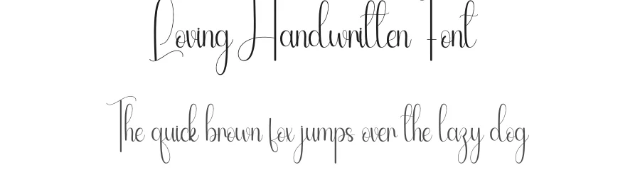 Loving Handwritten Font by andikastudio — Script Handwritten Font