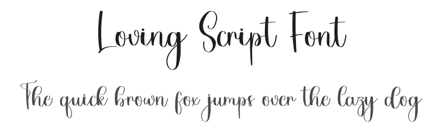 Loving Script Font by inermediaSTUDIO — Script Handwritten Font