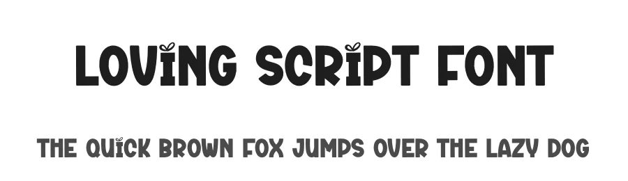 Loving Script Font by andikastudio — Display Font