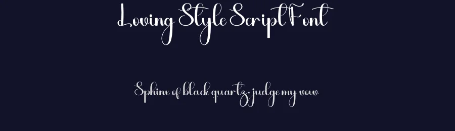 Loving Style Script Font by freshtypeink — Script Handwritten Font — thumbnail 2