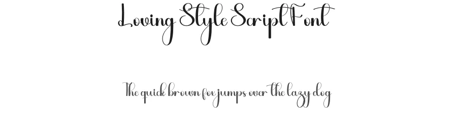 Loving Style Script Font by freshtypeink — Script Handwritten Font
