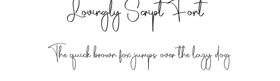 Lovingly Script Font by creativeletter — Script Handwritten Font