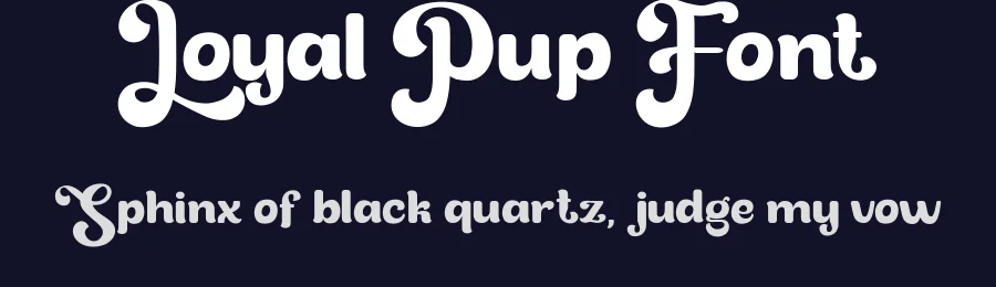 Loyal Pup Font by Inviline.co — Decorative Font — thumbnail 2