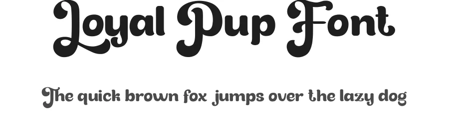 Loyal Pup Font by Inviline.co β Decorative Font