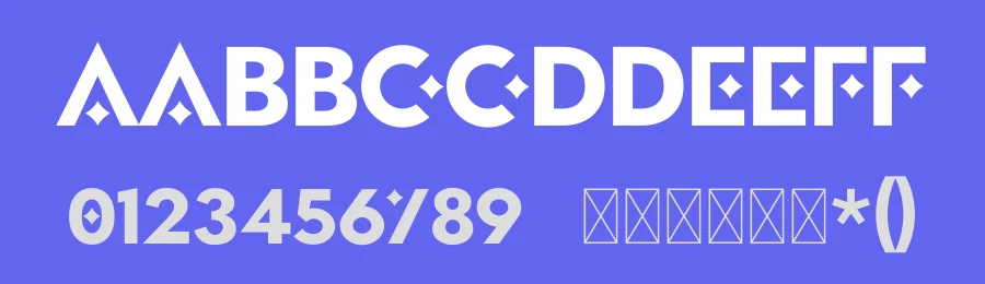 Lozange Display Font by RC graphics — Display Font — thumbnail 3