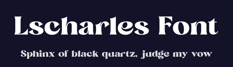 Lscharles Font by Letternesia studio — Display Font — thumbnail 2