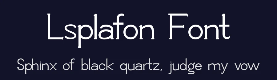 Lsplafon Font by Letternesia studio — Display Font — thumbnail 2