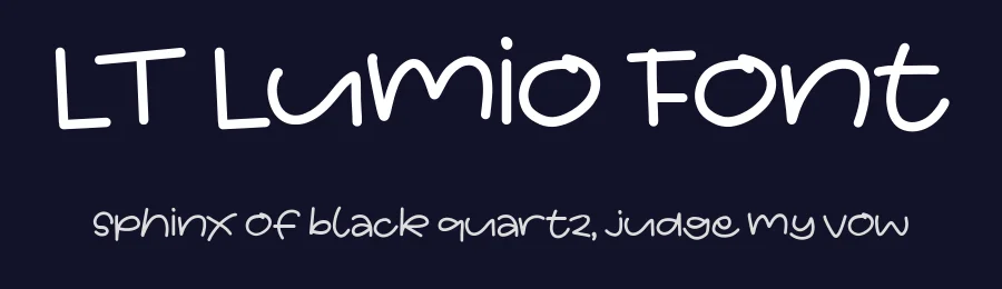 LT Lumio Font by Lettermine — Script Handwritten Font — thumbnail 2