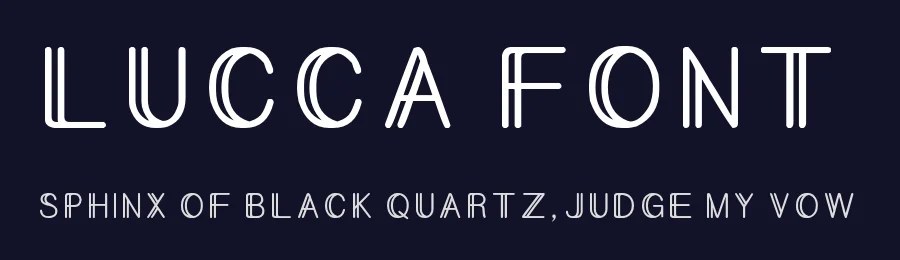 Lucca Font by Blossom — Sans Serif Font — thumbnail 2
