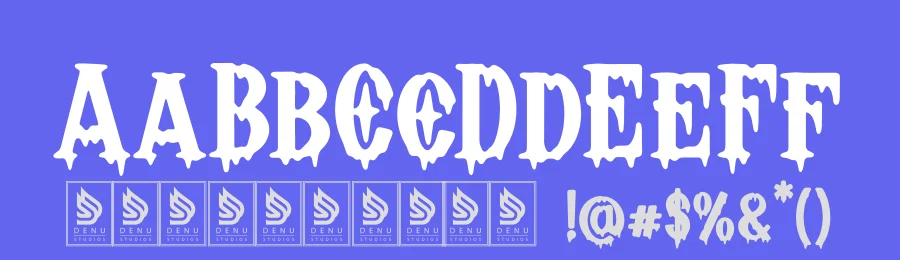 Lucent Nocturn | Gothic Horror Font by Denustudios — Blackletter Font — thumbnail 3