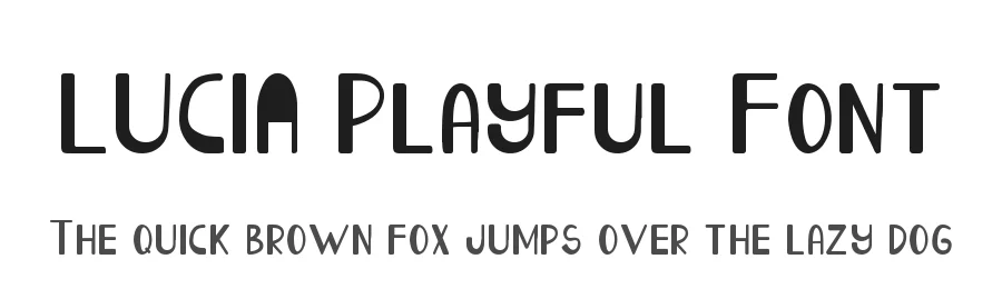 LUCIA Playful Font by imamfathoni0 — Decorative Font
