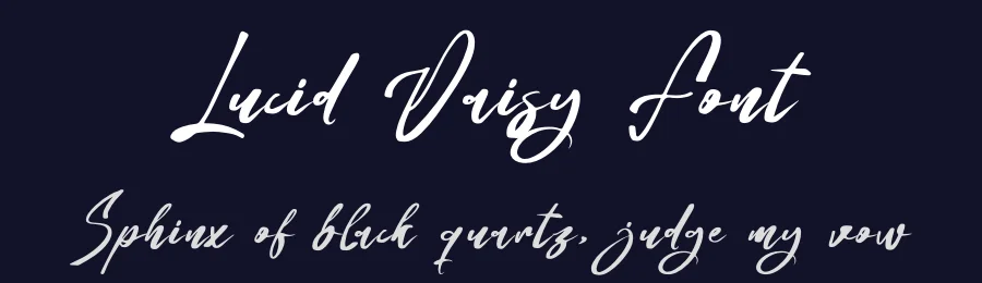 Lucid Daisy Font by glorytype — Script Handwritten Font — thumbnail 2