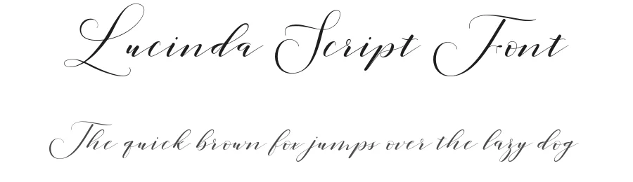 Lucinda Script Font by Areatype — Script Handwritten Font