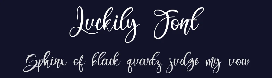 Luckily Font by Permanastudio — Script Handwritten Font — thumbnail 2