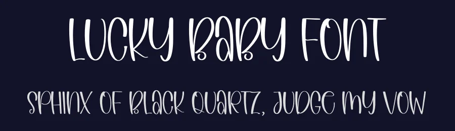 Lucky Baby Font by inermediaSTUDIO — Display Font — thumbnail 2