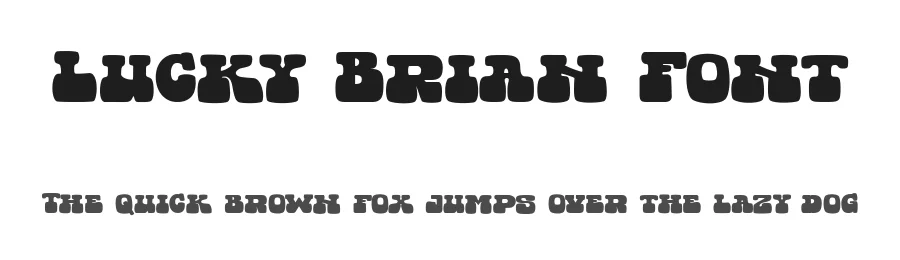 Lucky Brian Font by bearydsgn — Decorative Font