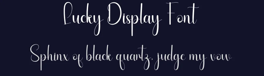 Lucky Display Font by andikastudio — Script Handwritten Font — thumbnail 2