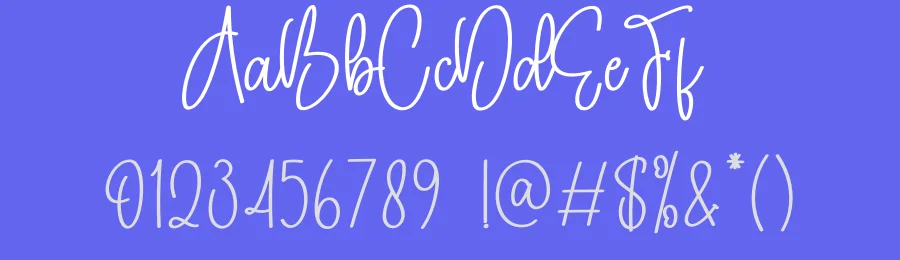 Lucky Handwritten Script Font by creativeletter — Script Handwritten Font — thumbnail 3