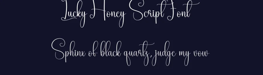 Lucky Honey Script Font by creativeletter — Script Handwritten Font — thumbnail 2