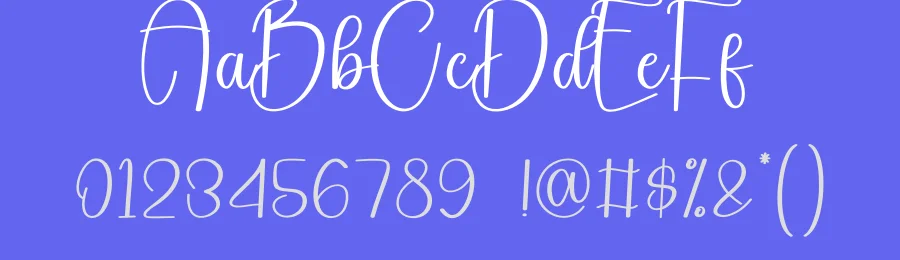 Lucky Modern Script Font by creativeletter — Script Handwritten Font — thumbnail 3