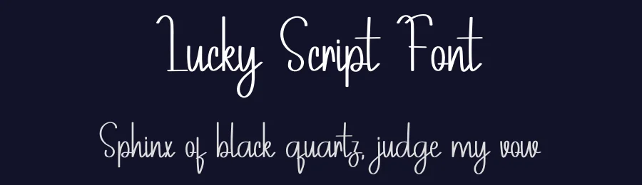 Lucky Script Font by inermediaSTUDIO — Script Handwritten Font — thumbnail 2