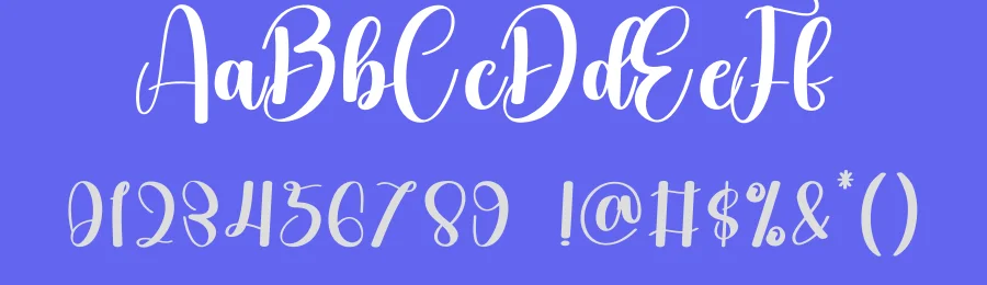 Lucky – Stylish Handwritten Script Font by creativeletter — Script Handwritten Font — thumbnail 3