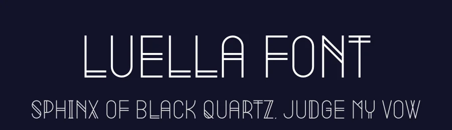 Luella Font by vpcreativeshop — Display Font — thumbnail 2