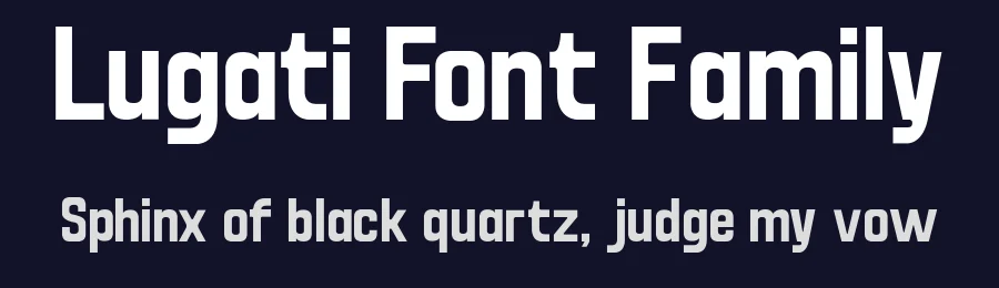 Lugati Font Family by Leonit Gashi — Sans Serif Font — thumbnail 2