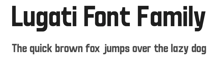 Lugati Font Family by Leonit Gashi — Sans Serif Font