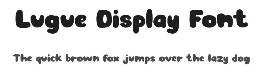 Lugue Display Font by Pinisi ART — Display Font