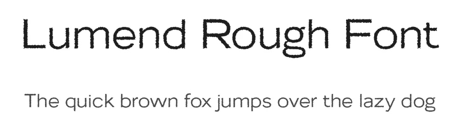 Lumend Rough Font by craftsupplyco — Sans Serif Font