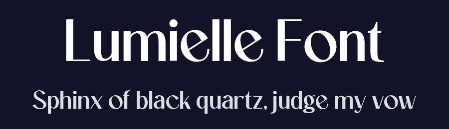 Lumielle Font by hyperactype — Serif Font — thumbnail 2