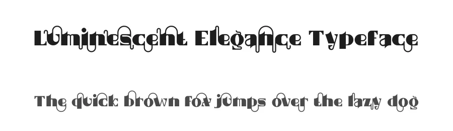Luminescent Elegance Typeface by erifqizefont — Serif Font