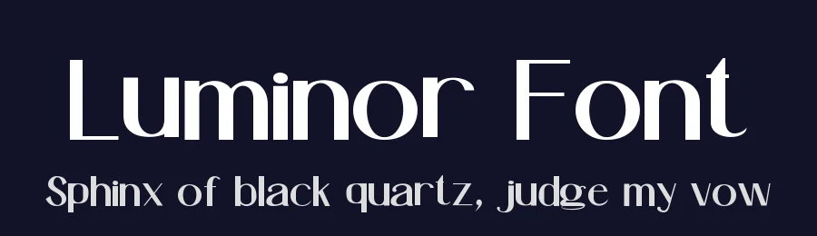 Luminor Font by Rafis Type — Sans Serif Font — thumbnail 2