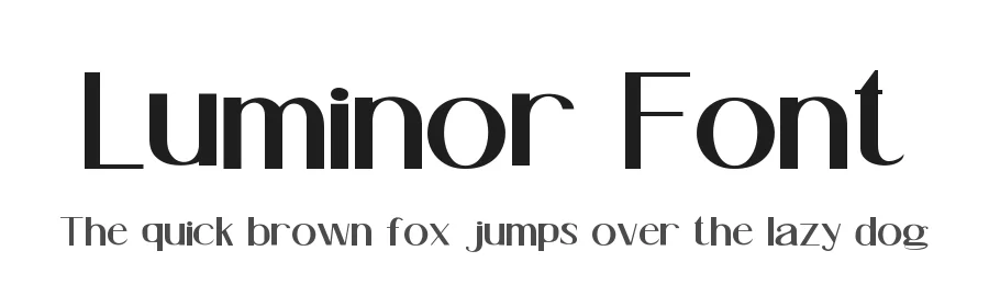 Luminor Font by Rafis Type — Sans Serif Font