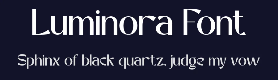 Luminora Font by Aksapix_Type — Display Font — thumbnail 2