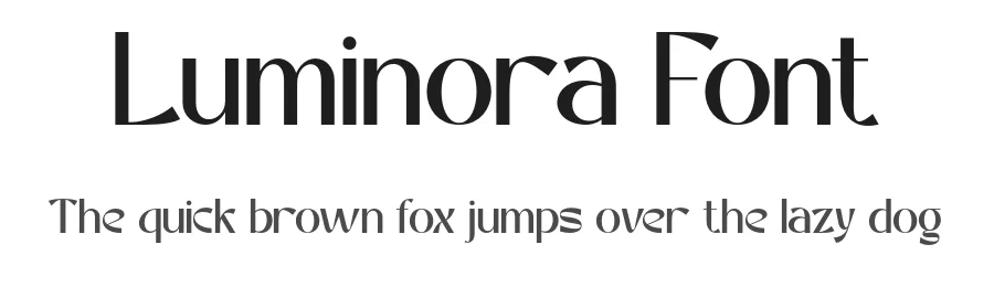 Luminora Font by Aksapix_Type — Display Font