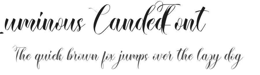 Luminous Canded Font by nihstudio — Script Handwritten Font