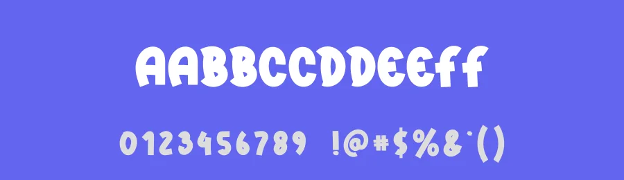 Lumps Snow Display Font by andikastudio — Display Font — thumbnail 3