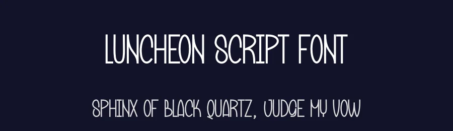 Luncheon Script Font by andikastudio — Display Font — thumbnail 2