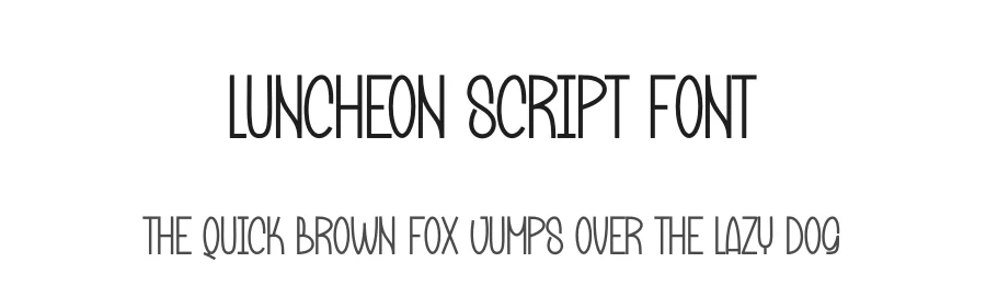 Luncheon Script Font by andikastudio — Display Font