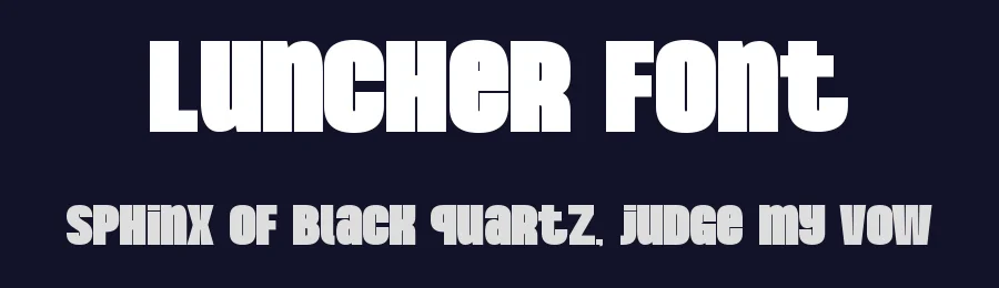 Luncher Font by Funtype — Decorative Font — thumbnail 2