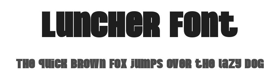 Luncher Font by Funtype — Decorative Font