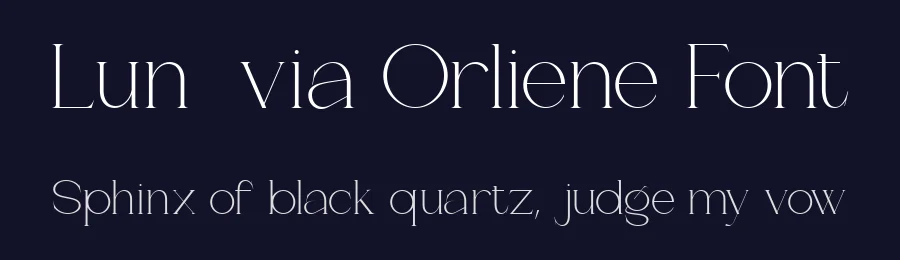 Lunévia Orliene Font by Muksal Creative — Serif Font — thumbnail 2