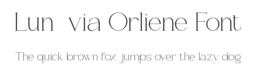 Lunévia Orliene Font by Muksal Creative — Serif Font
